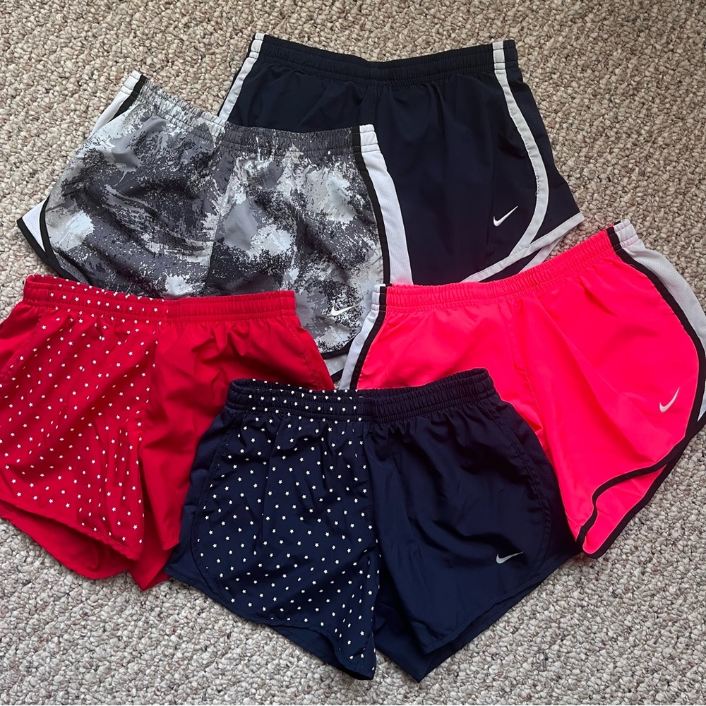 Nike dri-fit shorts (lot of 5)